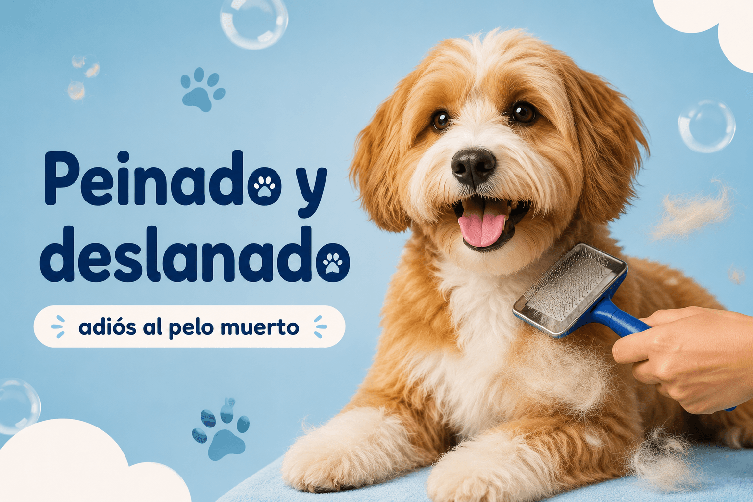 Peinado y deslanado — adiós al pelo muerto